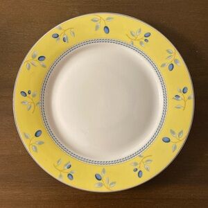 Royal Doulton Blueberry 10.25” Dinner Plate 2005 Discontinued Crafted in England